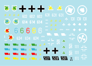 Star Decals 35-873 PzKpfw III from Pz.Reg.3, 2. Pz.Div. 1/35 – image 3