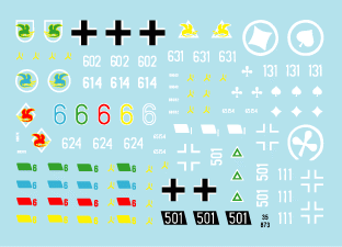 Star Decals 35-873 PzKpfw III from Pz.Reg.3, 2. Pz.Div. 1/35 – image 3