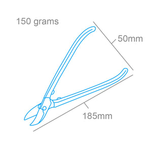 Modelcraft PPL1208 Curved Jewellers Tinsnips (180mm) – zdjęcie 2
