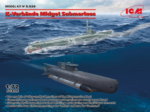 ICM S020 K-Verbande Midget Submarines 1/72 – zdjęcie 2