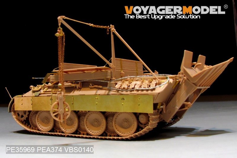 Voyager Model PE35969 WWII German Bergepanther Ausf.A (Early type,Panther A tool holders) Basic For MENG SS-015 1/35 – image 6