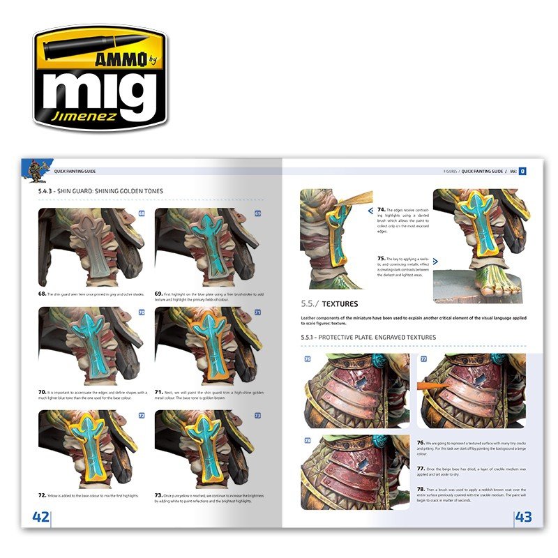 Ammo of Mig Jimenez 6220 ENCYCLOPEDIA OF FIGURES MODELLING TECHNIQUES VOL. 0 - QUICK GUIDE FOR PAINTING (English) – image 2