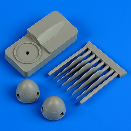 Quickboost QB48594 Me 410 propeller w/tool ​​Revell/Promodeler 1/48