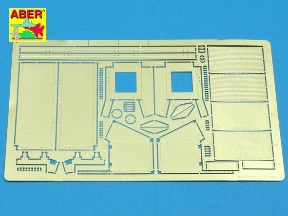 Aber 35A080 Fenders for Jagdpanzer IV L/70(V) 1/35