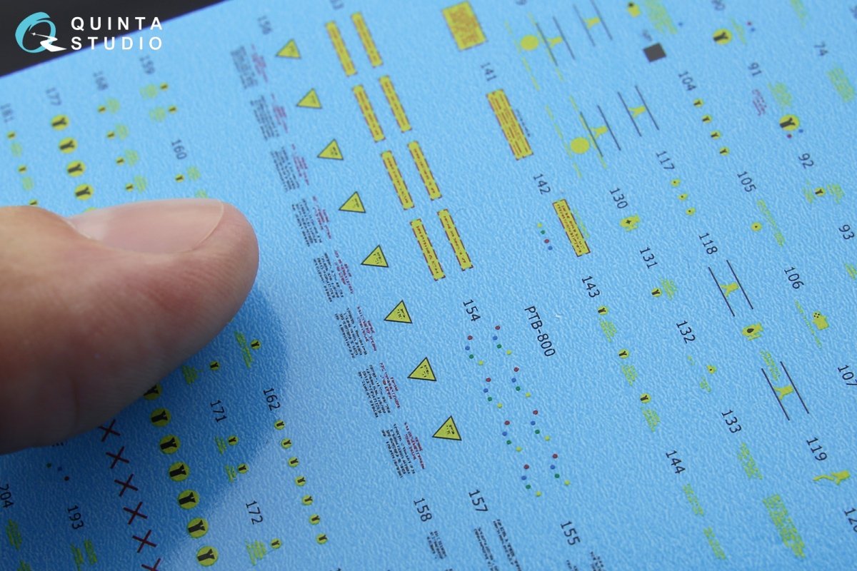 Quinta Studio MMD48006 Decal Su-17M4 stencil 1/48 – zdjęcie 3