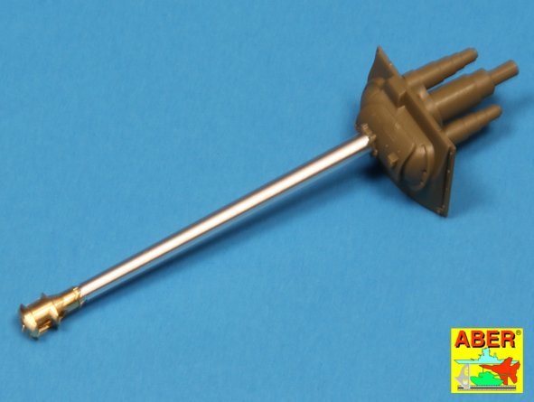 Aber 35L-137 U.S 76 mm M1A2 barrel with muzzle brake for Sherman M4 &amp;amp; M-18 Hellcat 1/35 – immagine 6