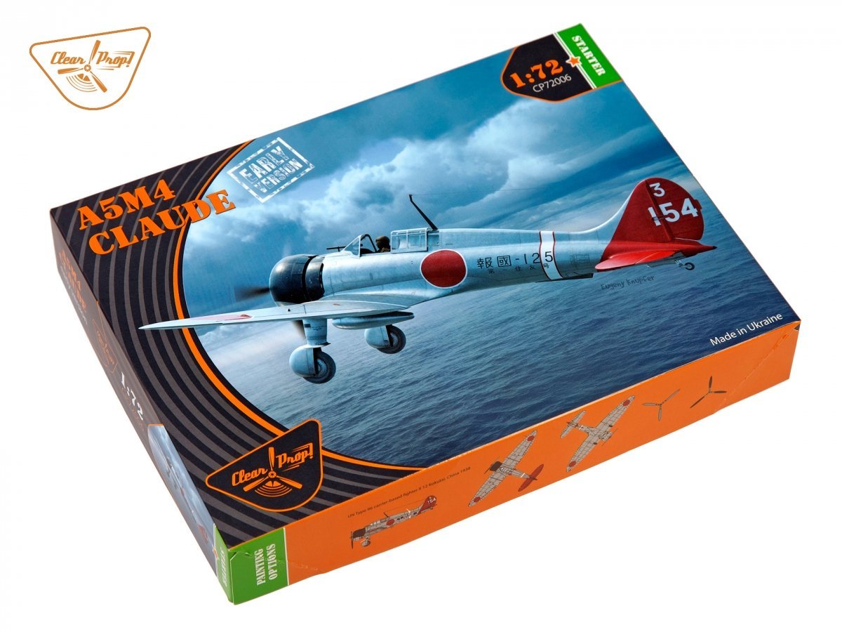 Clear Prop! CP72006 A5M2b Claude early version STARTER KIT 1/72 – zdjęcie 2