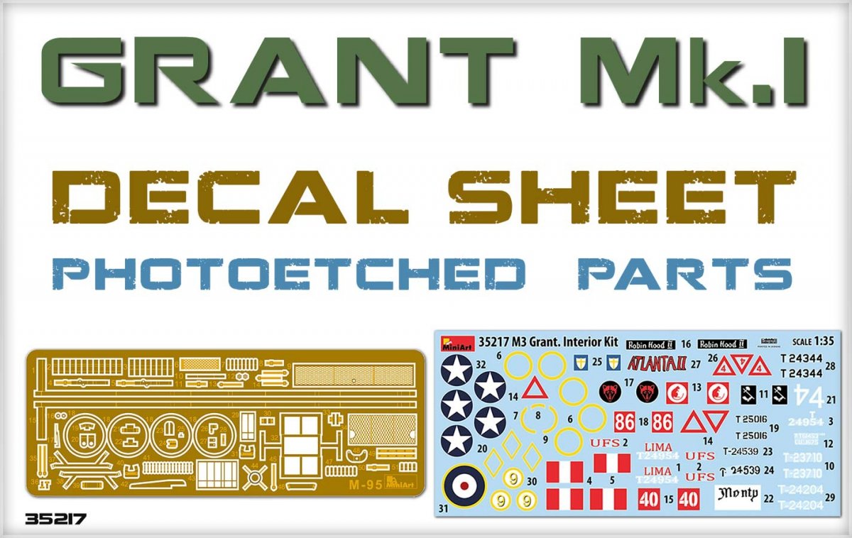 MiniArt 35217 Grant Mk.I w/interior 1/35 – image 24