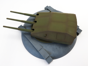 Modelcollect UA72344 Austratt fort coastal artillery site triple 28cm turret Caesar 1/72 – zdjęcie 6