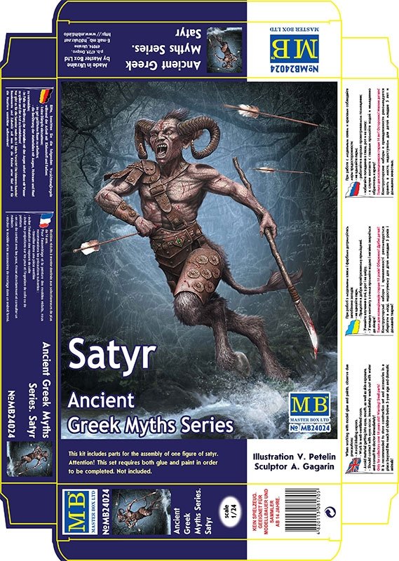 Master Box 24024 Ancient Greek Myths Series Centaur 1/24 – zdjęcie 4
