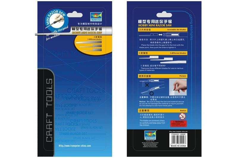 Trumpeter 09909 Hobby Mini Razor Saw – zdjęcie 2