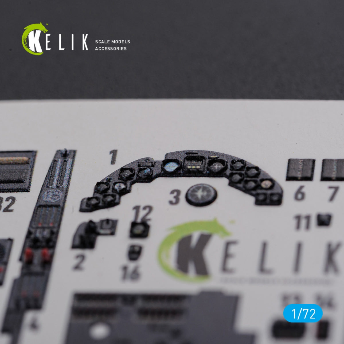 KELIK K72106 Ju-88 A-1 interior 3D decals for Revell kit 1/72 – Bild 4