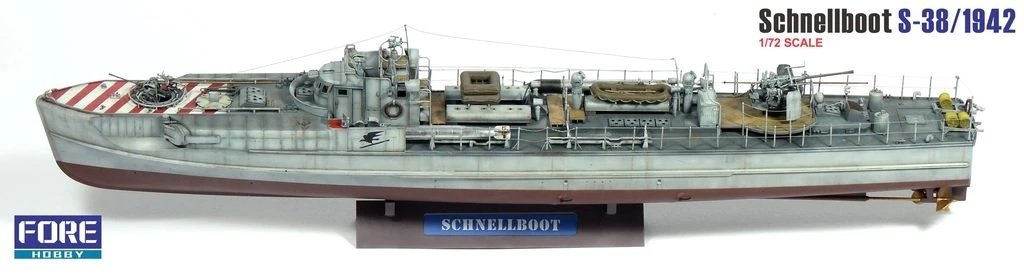Fore Hobby 1001 Schnellboot S-38 1942 1/72 – zdjęcie 18