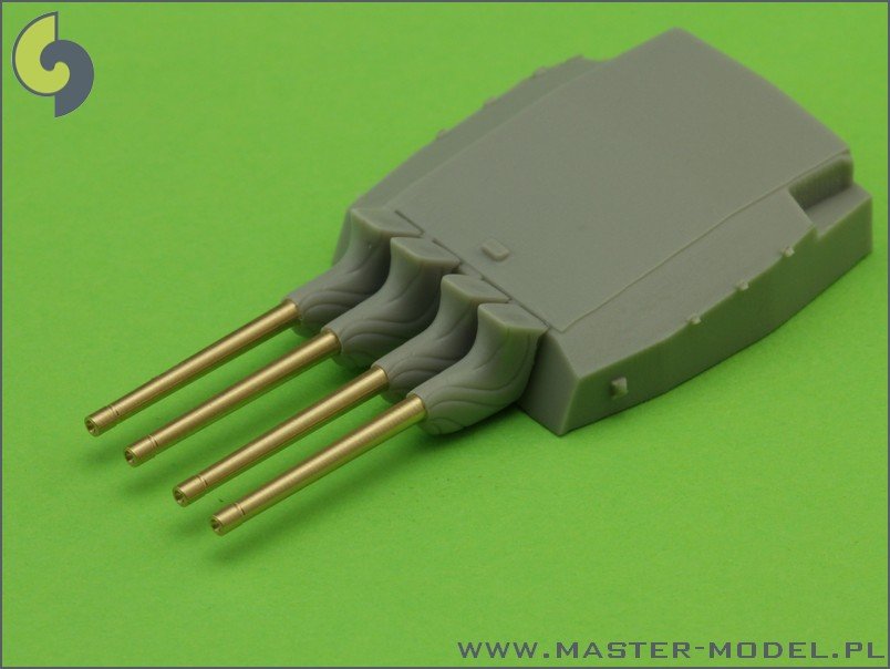 Master SM-700-030 France 380 mm/45 (14.96in) Model 1935 barrels - for turrets with blastbags (8pcs) – zdjęcie 2