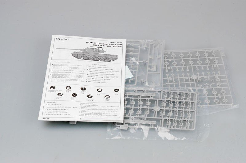 Trumpeter 07286 US M26A1 Pershing Heavy Tank 1/72 – image 2