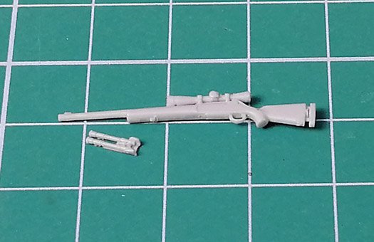 Eureka XXL E-075 Modern US Army PELICAN M24 Rifle Case with M24 Sniper Weapon System 1/35 – zdjęcie 6