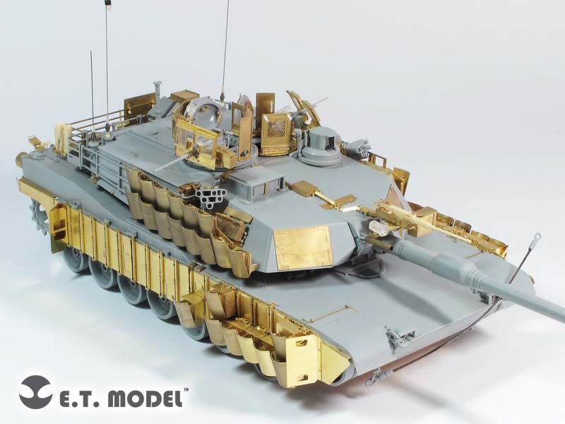 E.T. Model E35-161 Modern US ARMY M1A2 SEP MBT TUSK II (For DRAGON 3536) 1/35 – zdjęcie 5