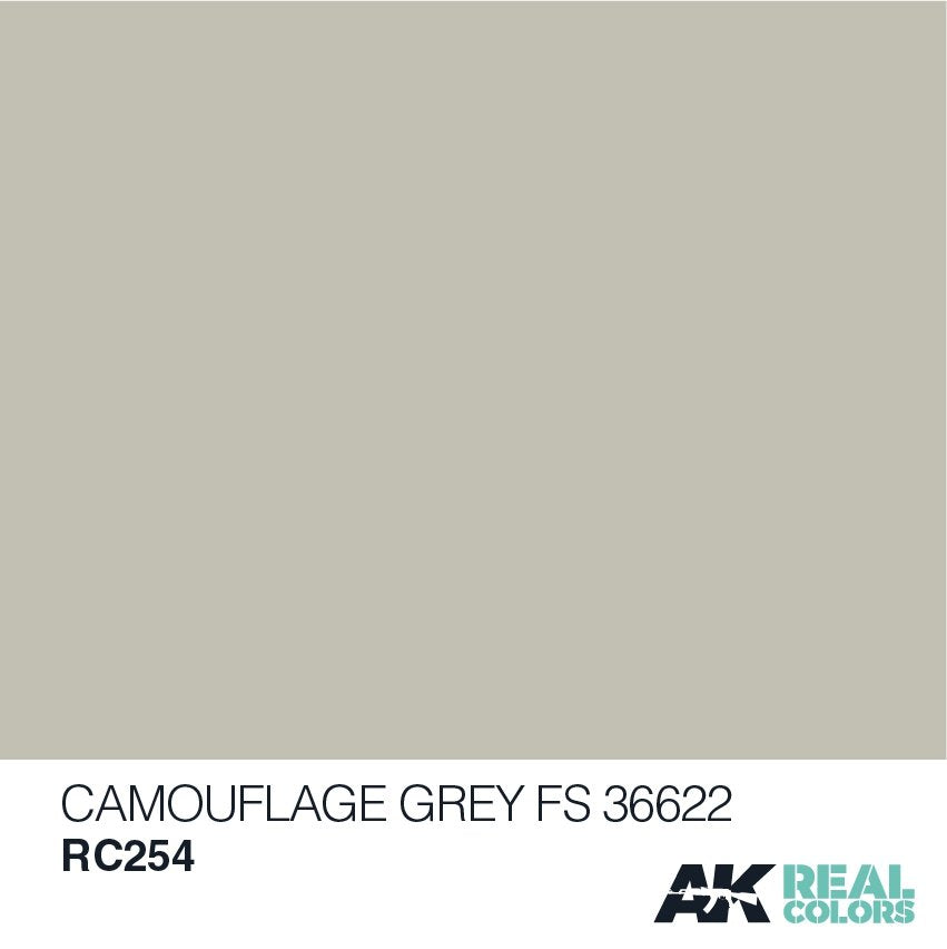 AK Interactive RC254 CAMOUFLAGE GREY FS 36622 10ML – imagen 2