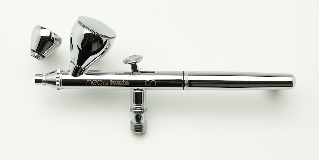 Iwata IW-HP-CNE Aerograf NEO CN grawitacyjny 0,35mm – zdjęcie 2