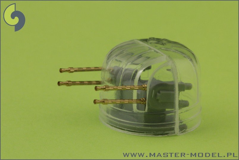 Master AM-72-031 British Mk 2 Browning .303 caliber (7,7mm) with flash hider (4pcs) – zdjęcie 3