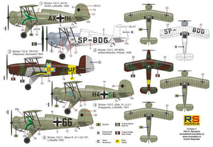 RS Models 92270 Bücker 133 A/C &amp;quot;Jungmeister&amp;quot; 1/72 – zdjęcie 2