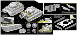 Cyber Hobby 6650 Sd.Kfz.181 Pz.Kpfw.VI Ausf.E Tiger I, Feb. 1944 Production 1/35 – image 2