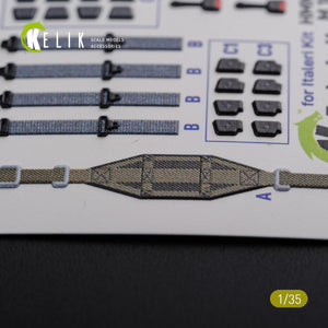 KELIK K35024 HUMVEE HMMWV M1036 with TOW Desert version Interior 3D Decal for Italeri kit 1/35 – zdjęcie 4