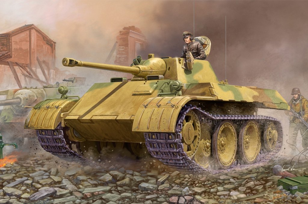 Hobby Boss 82460 German IIWW reconnaisance tank VK 1602 Leopard 1/35
