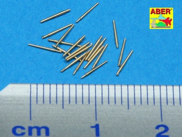 Aber 1/700L-13 Set of 20 pcs 127 mm universal barrels for US Navy ships 1/700 – image 2