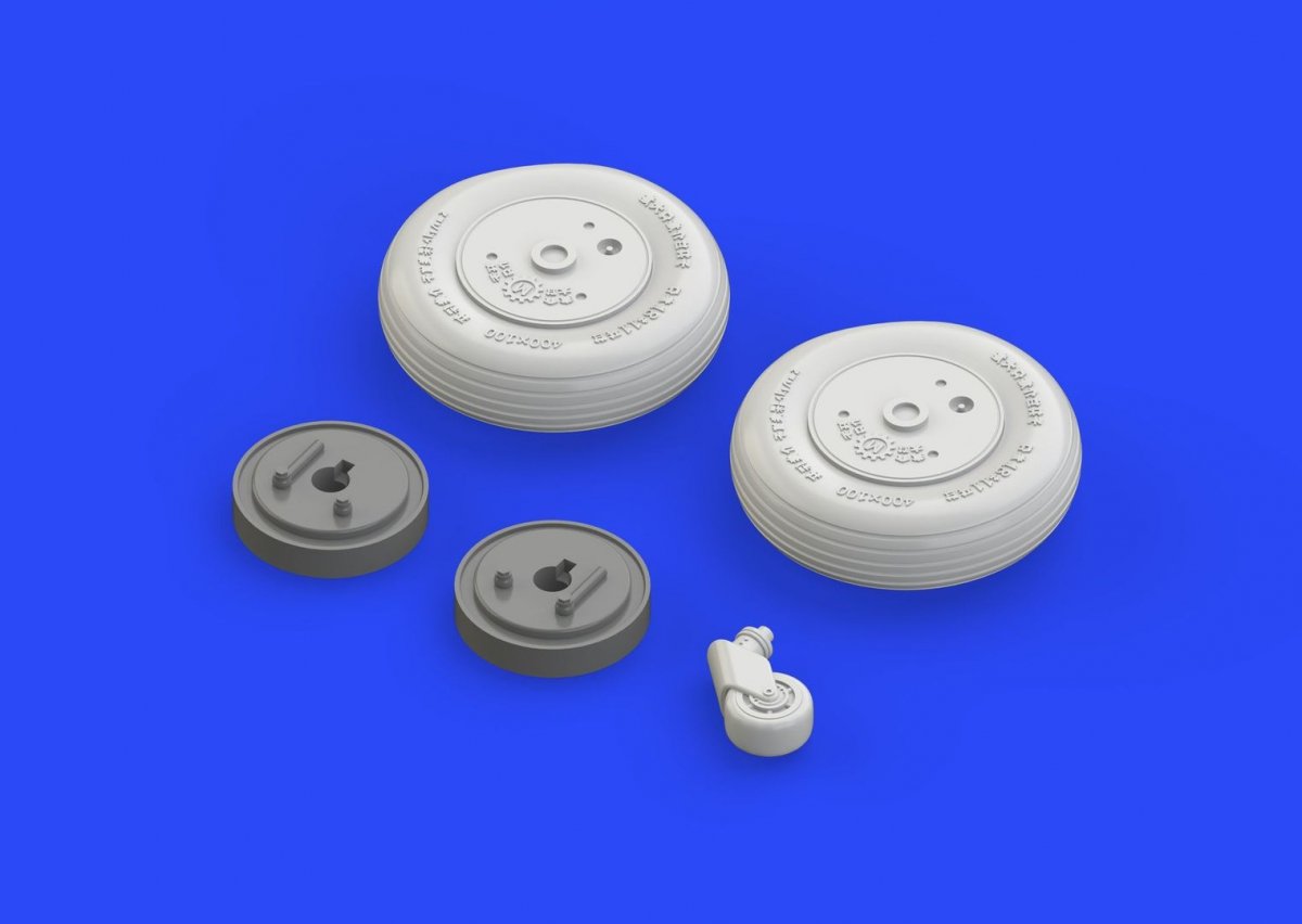 Eduard 632087 A6M5c Zero wheels HASEGAWA 1/32 – zdjęcie 3
