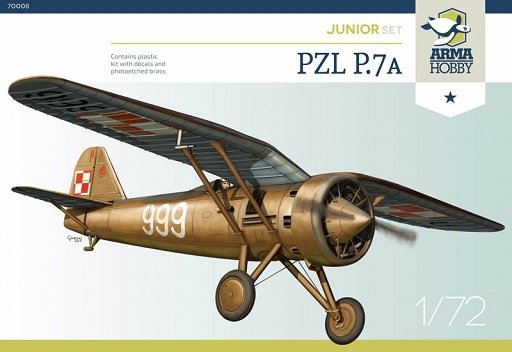 Arma Hobby 70008 PZL P.7a Junior Set 1/72