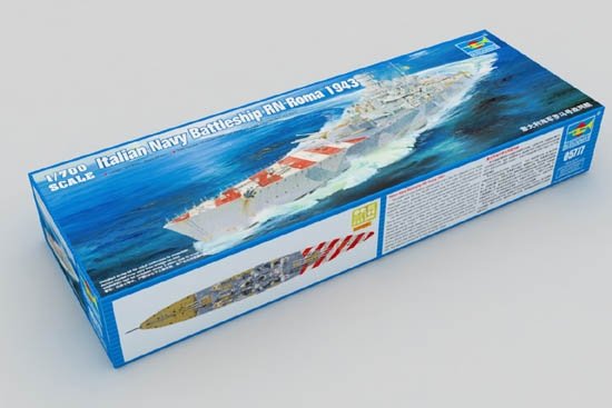 Trumpeter 05777 Italian Navy Battleship RN Roma (1943) 1/700 – image 2