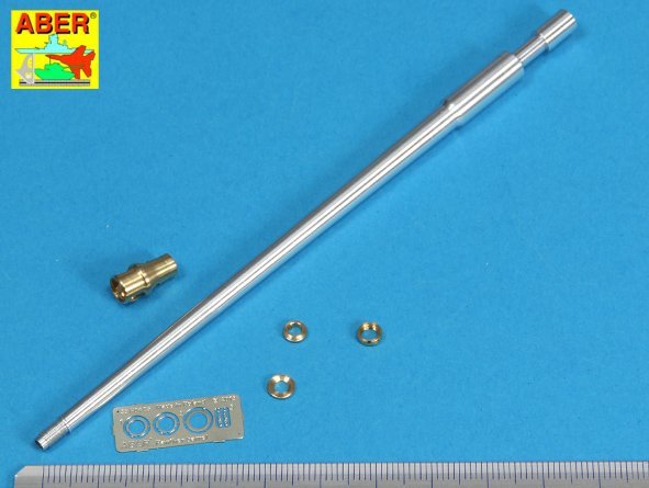 Aber 35L-056N German 7,5cm KwK42L/70 gun barrel with muzzle brake for Panther Ausf. G Late production 1/35 – zdjęcie 5