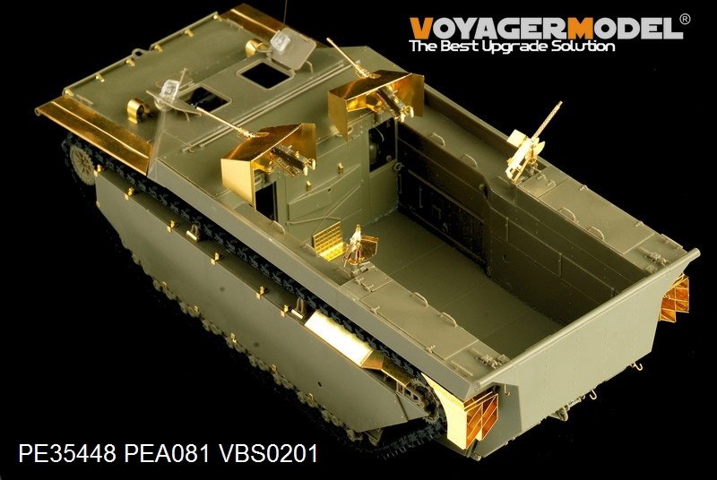 Voyager Model PE35448 WWII US LVT-4 Water Buffalo Landing Vehicle Tracked basic for AFV CLUB 35205 1/35 – zdjęcie 5