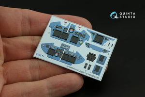 Quinta Studio QDS-32095 Su-30SM 3D-Printed &amp;amp; coloured Interior on decal paper (conversion for Trumpeter Su-30MKK) (Small version) 1/32 – zdjęcie 11