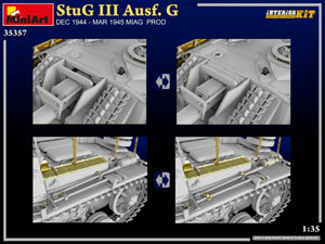 MiniArt 35357 StuG III Ausf. G DEC 1944 – MAR 1945 MIAG PROD. INTERIOR KIT 1/35 – zdjęcie 11