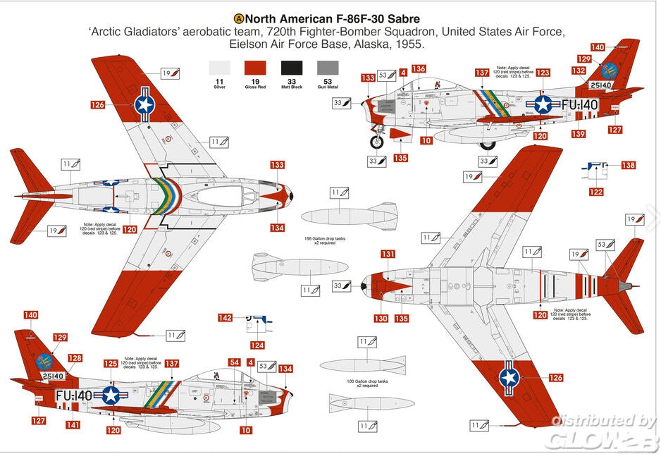 Airfix 08111 North American F-86F Saber 1/48 – image 7