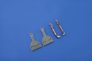 Eduard 632079 Bf 109G-10 undercarriage legs BRONZE REVELL 1/32 – Bild 4