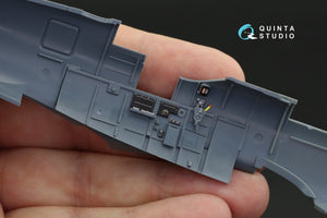 Quinta Studio QD48120 Spitfire Mk.VIII 3D-Printed &amp;amp; coloured Interior on decal paper (Eduard) 1/48 – zdjęcie 10