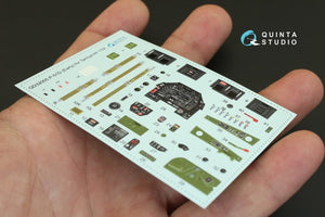 Quinta Studio QD32005 P-51D (Early) 3D-Printed &amp;amp; coloured Interior on decal paper (for Tamiya kit) 1/32 – zdjęcie 4