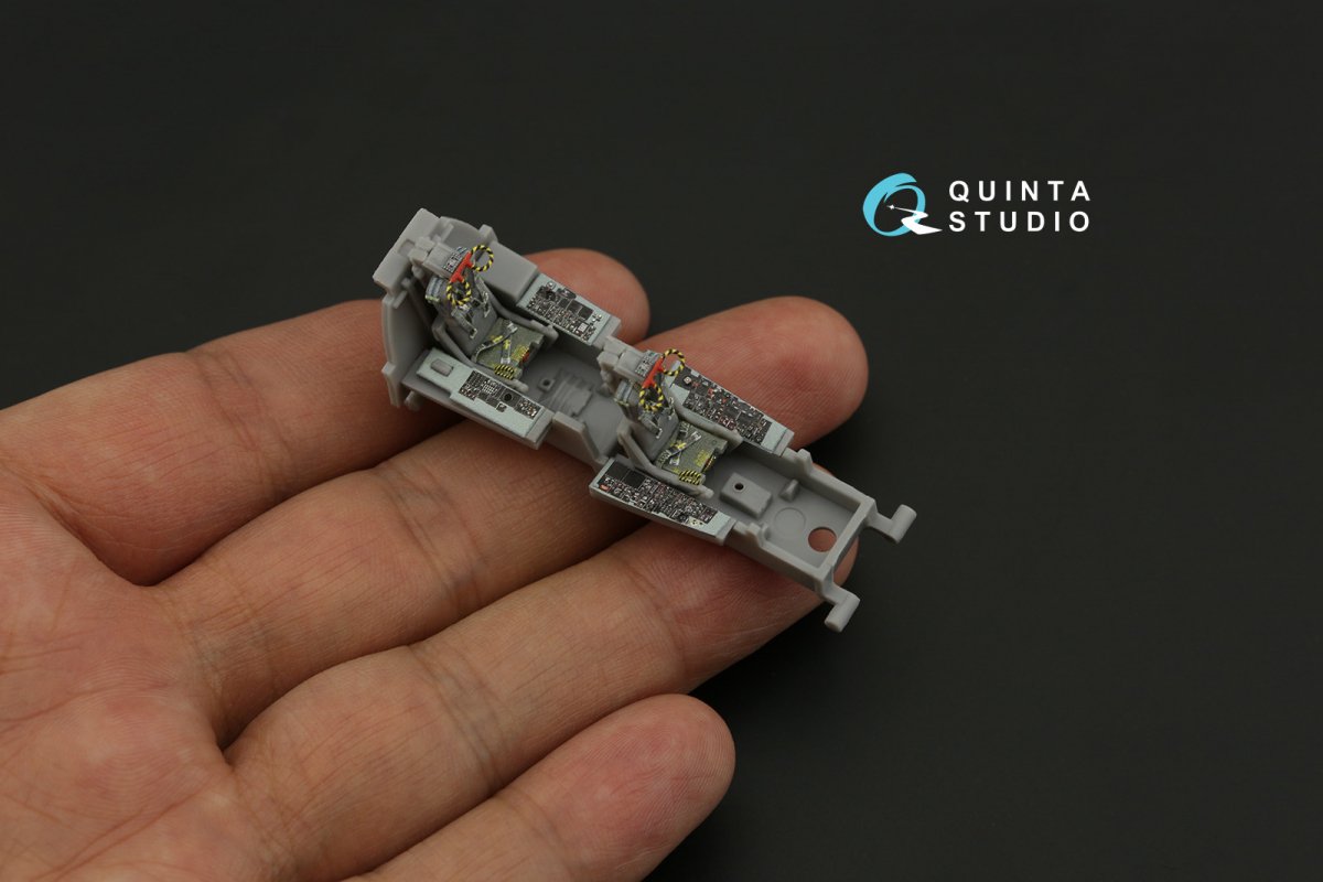 Quinta Studio QD72065 F-4EJ KAI 3D-Printed &amp;amp; coloured Interior on decal paper (FineMolds) 1/72 – zdjęcie 7