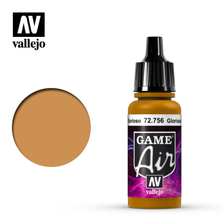 Vallejo 72756 GAir - Glorious Gold Mat 17ml