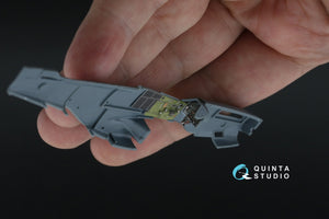 Quinta Studio QD72181 P-51D Mustang Early 3D-Printed &amp;amp; colored Interior on decal paper (Eduard) 1/72 – image 8