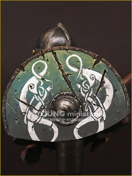 Young Miniatures YH1852 VIKING WARRIOR 1/10 – immagine 6