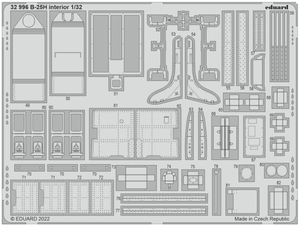 Eduard 32996 B-25H interior HKM 1/32 – zdjęcie 2