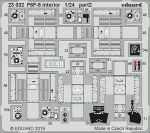 Eduard 23032 F6F-5 interior AIRFIX 1/24 – image 3
