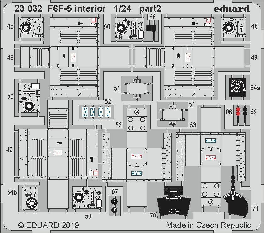 Eduard 23032 F6F-5 interior AIRFIX 1/24 – image 3