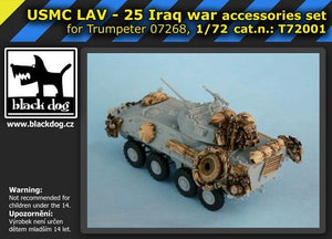 Black Dog T72001 LAV 25 Iraq War for Trumpeter 07268 1/72 – zdjęcie 5