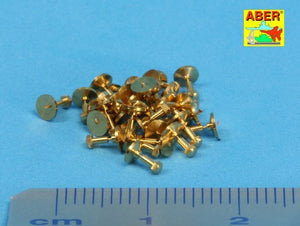 Aber 16100 Turned imitation of Hexagon bolts x30 pcs. 1/16 – immagine 2