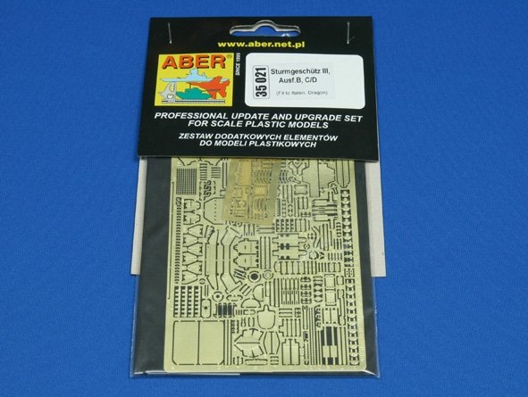 Aber 35021 Sturmgeschutz III Ausf B (ITA) 1/35 – zdjęcie 3